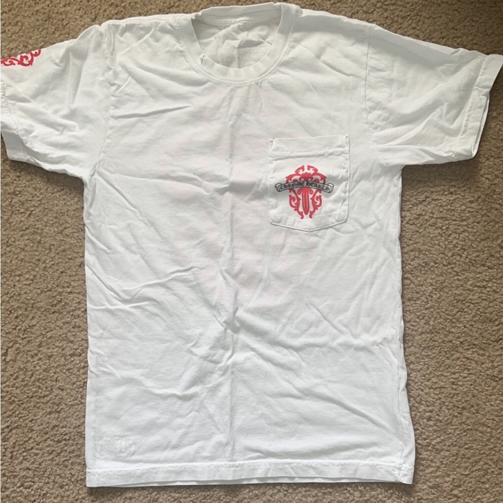 chrome hearts white shirt